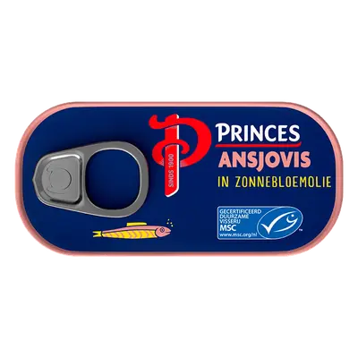 Ansjovis in zonnebloemolie