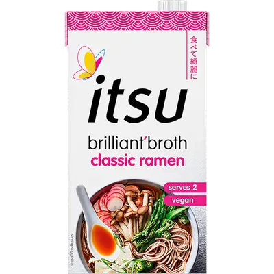 Brilliant broth classic ramen