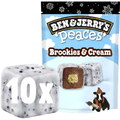 Peaces brookies & cream