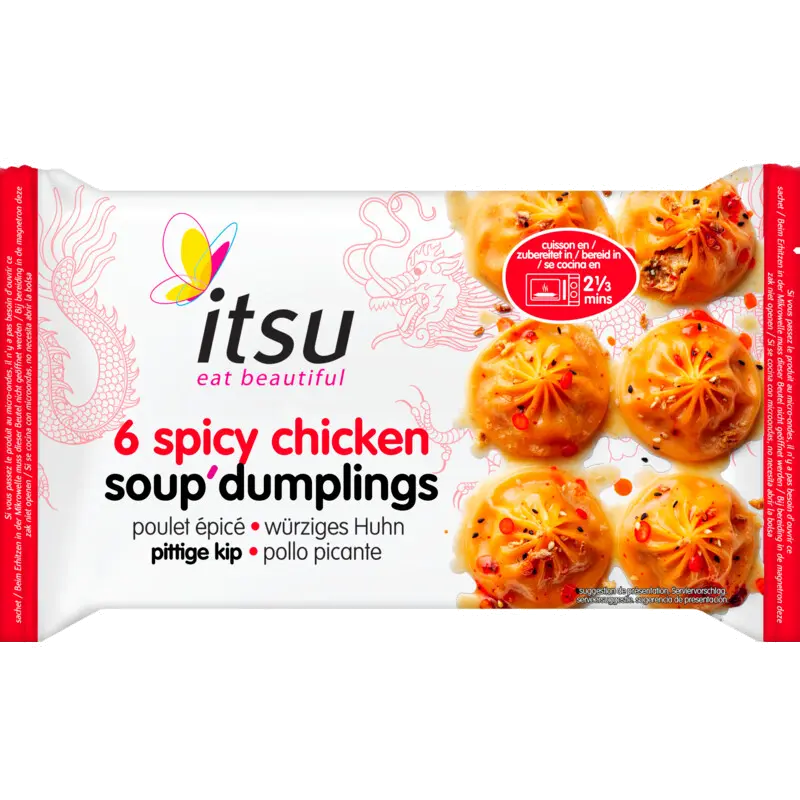 Spicy chicken soup dumplings