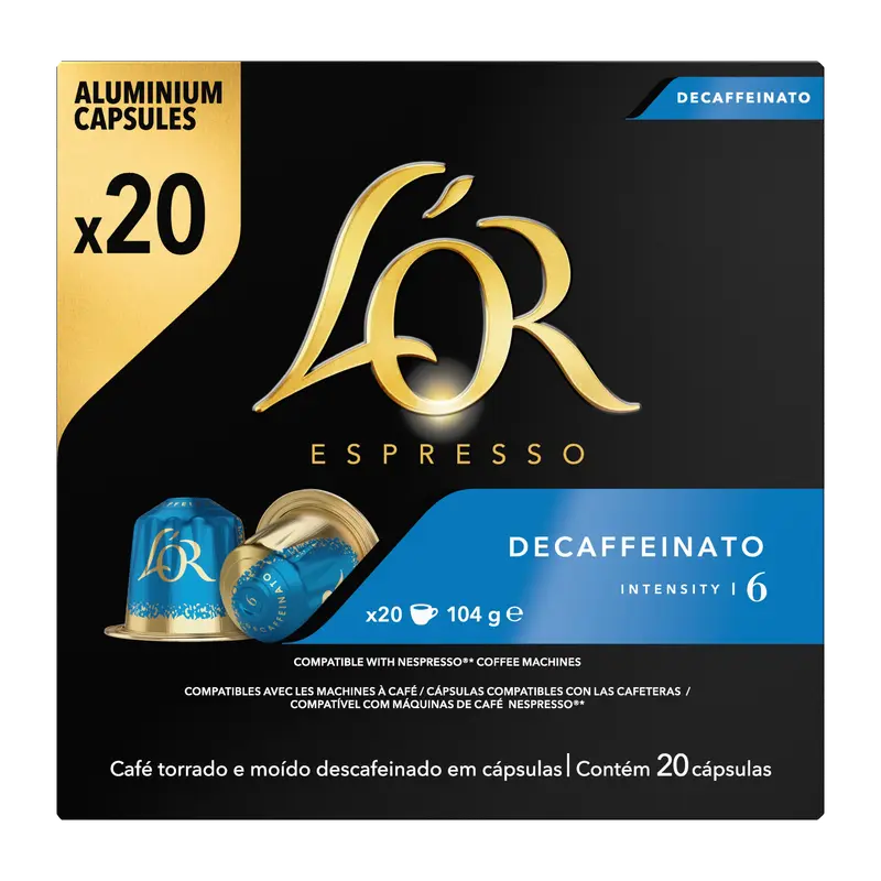 Capsules Deceffeinato