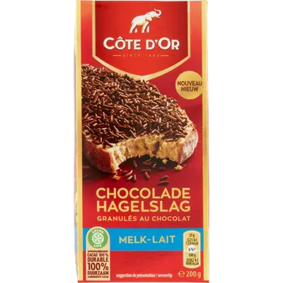 Chocolade hagelslag melk