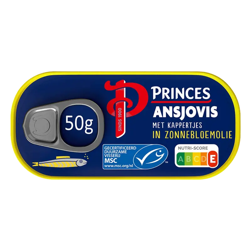 Ansjovisfilet met kappertjes