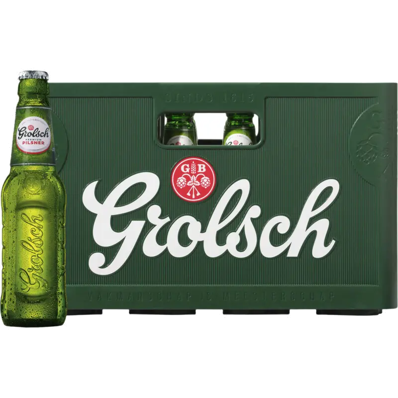 Premium pilsner bier fles