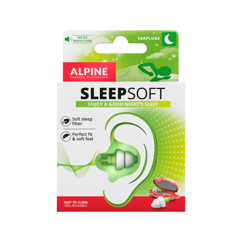 2x Alpine Oordopjes Sleepsoft 1 set