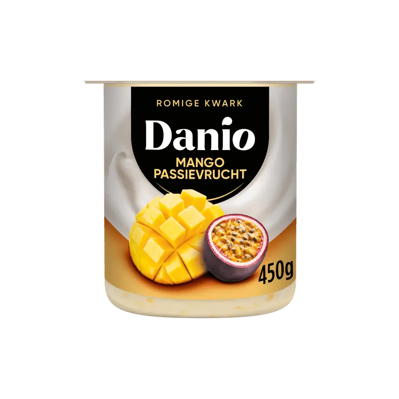 Kwark mango passievrucht