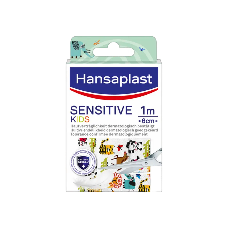 Pleisters Sensitive Kids 1m x 6cm