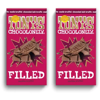 Filled melk truffel 2-pack
