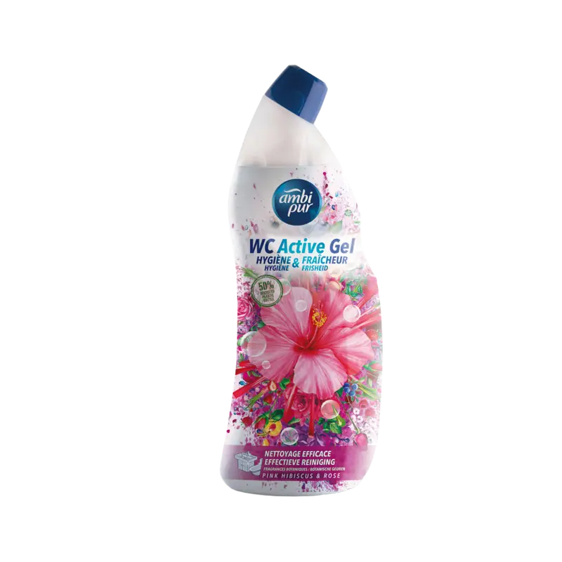 Wc gel pink hibiscus