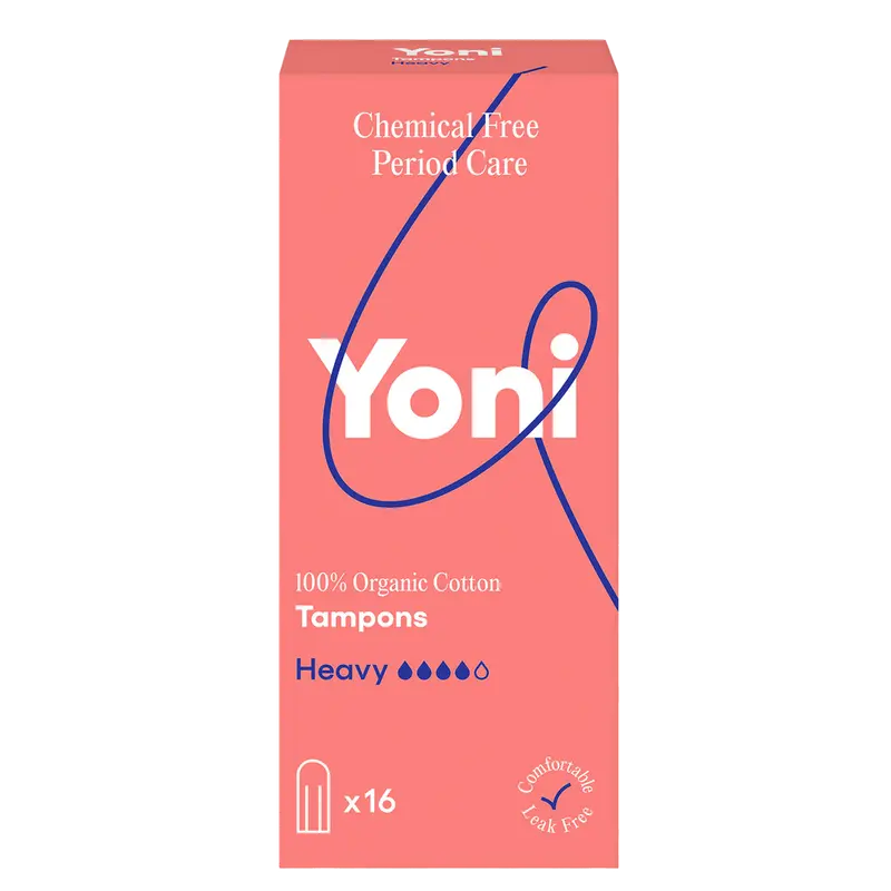 3x Yoni Biologisch Katoenen Tampons