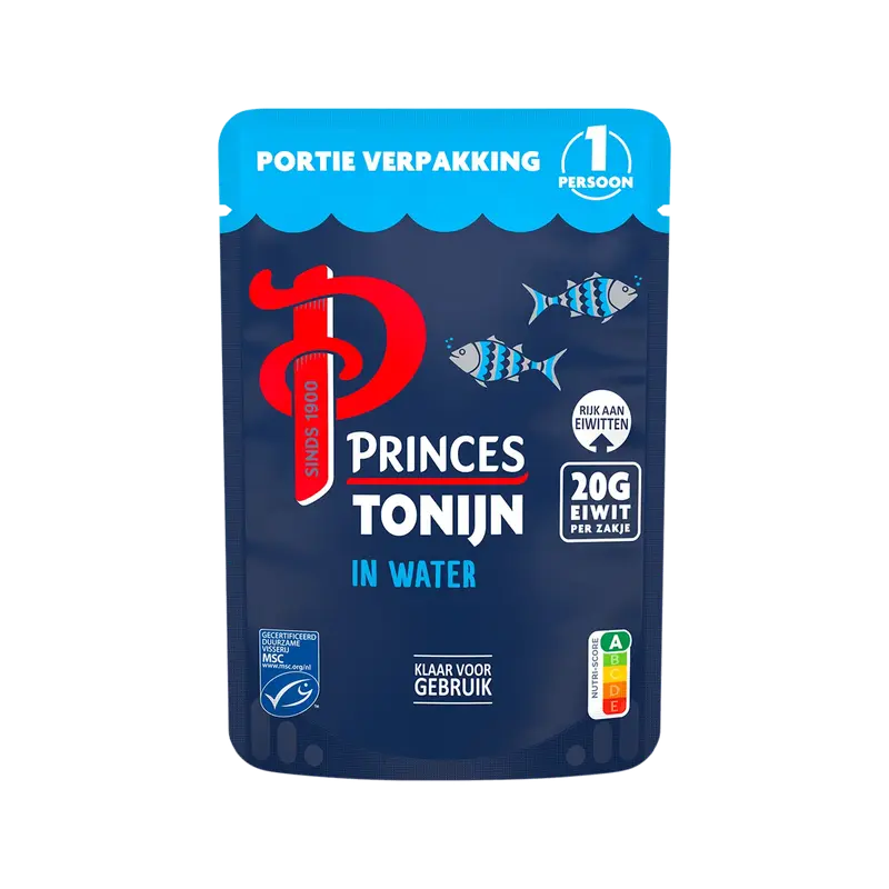 Tonijn in water