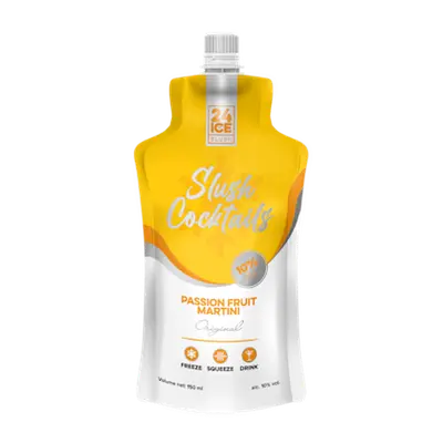 Passion Fruit Martini Slush Cocktail