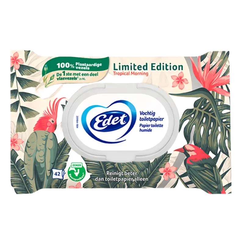 Vochtig toiletpapier limited edition 42 st.