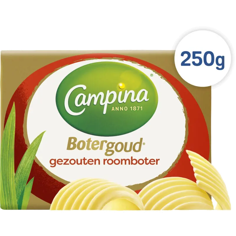 Botergoud gezouten