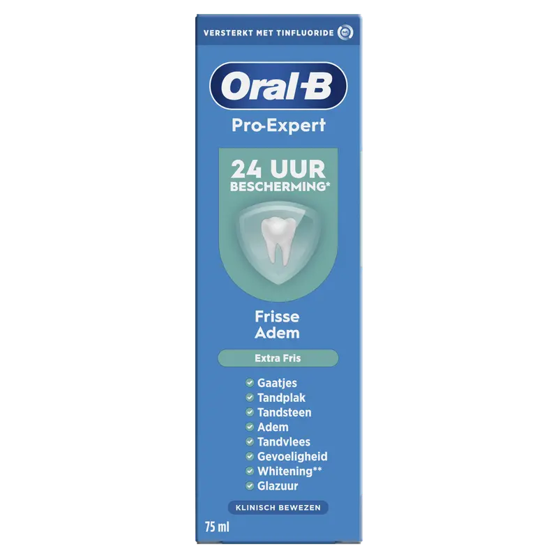 30% korting: Oral-B Tandpasta Pro-Expert Fresh Breath 75 ML
