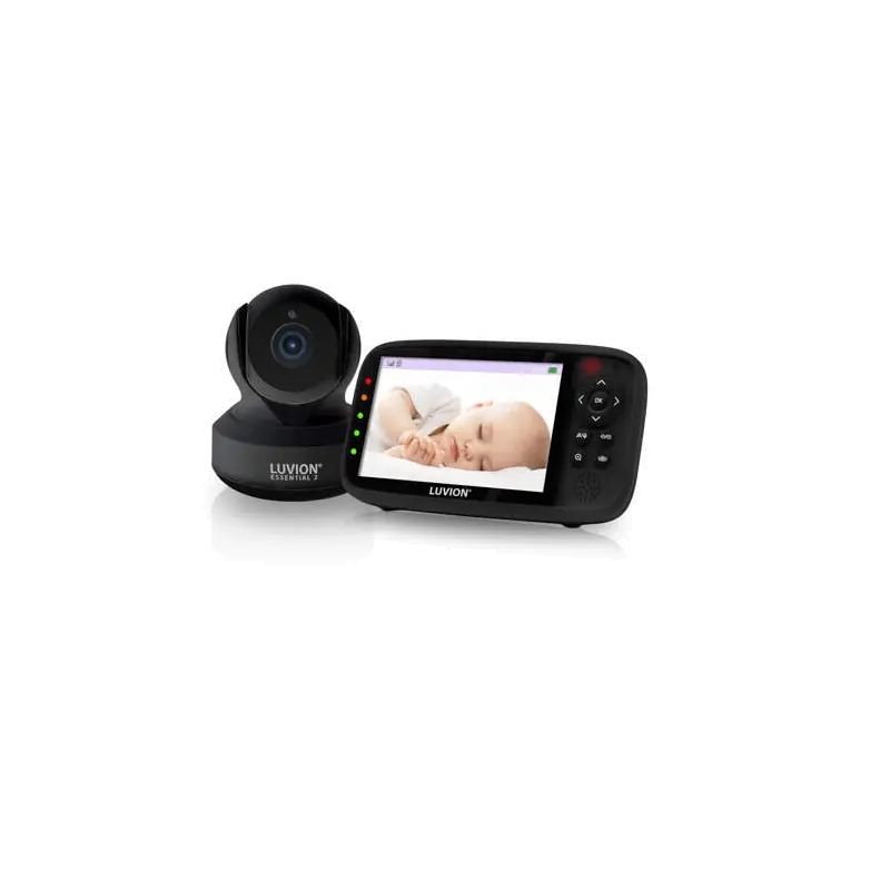 Essential 2 Black babyfoon met camera
