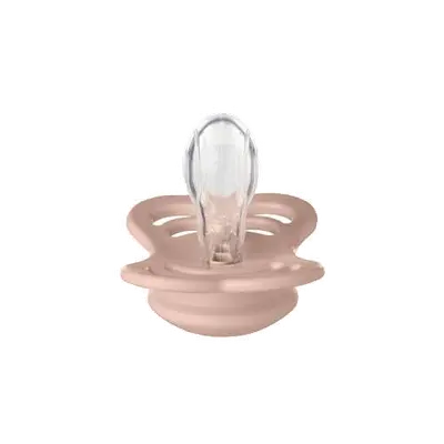 Supreme fopspeen - maat 1 - Ivory / Blush (2 stuks)