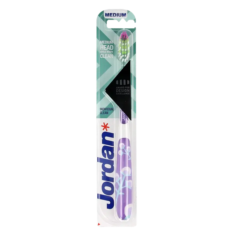 28% korting: Jordan Tandenborstel Individual Clean Medium 1 stuk