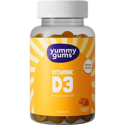 Yummygum Sunny D3 Gummies 60 stuks