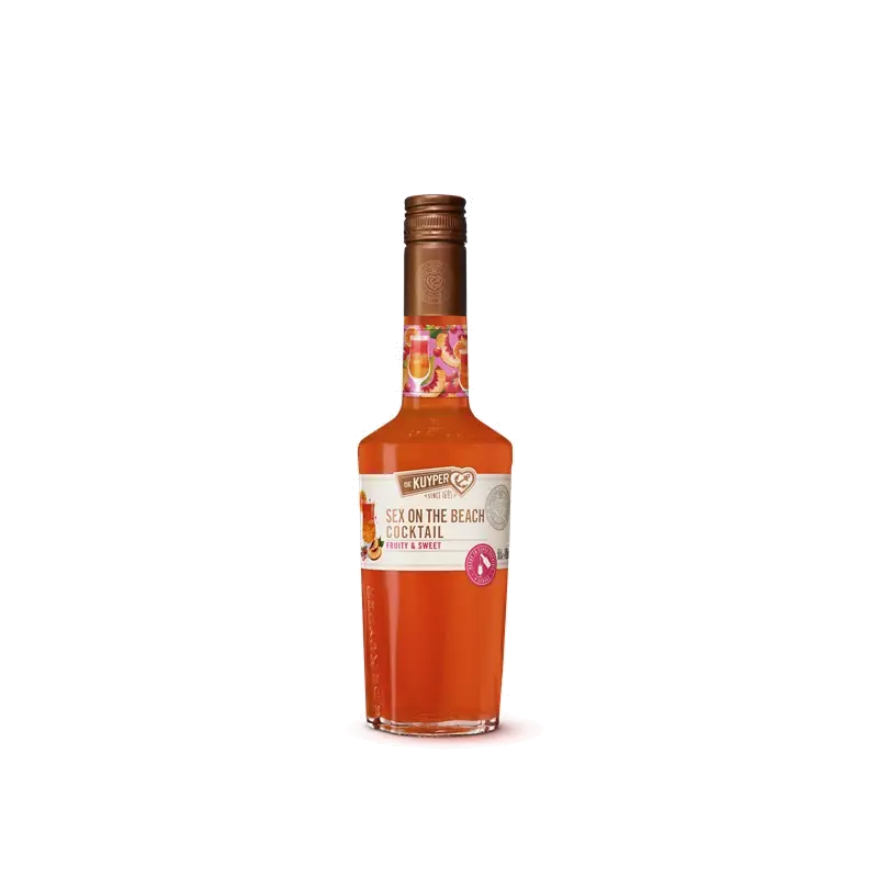 Sex on the beach cocktail