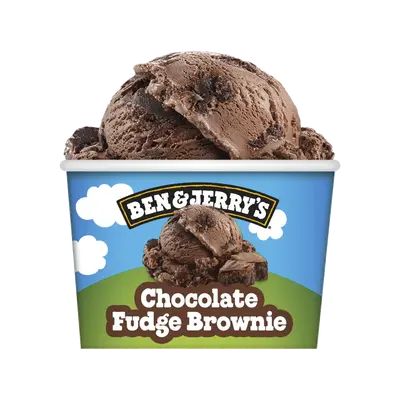 chocolade-fudgebrownie-roomijs - 100 ml