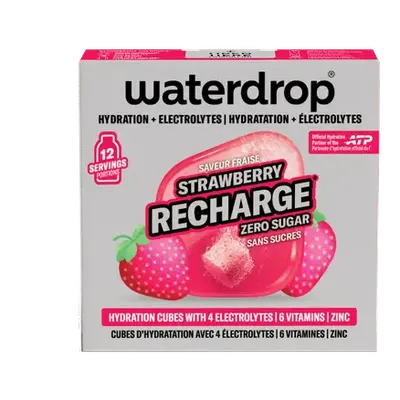 Strawberry Recharge Hydratation Cubes