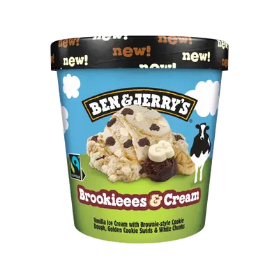 IJs Brookiees & Cream 465 ml