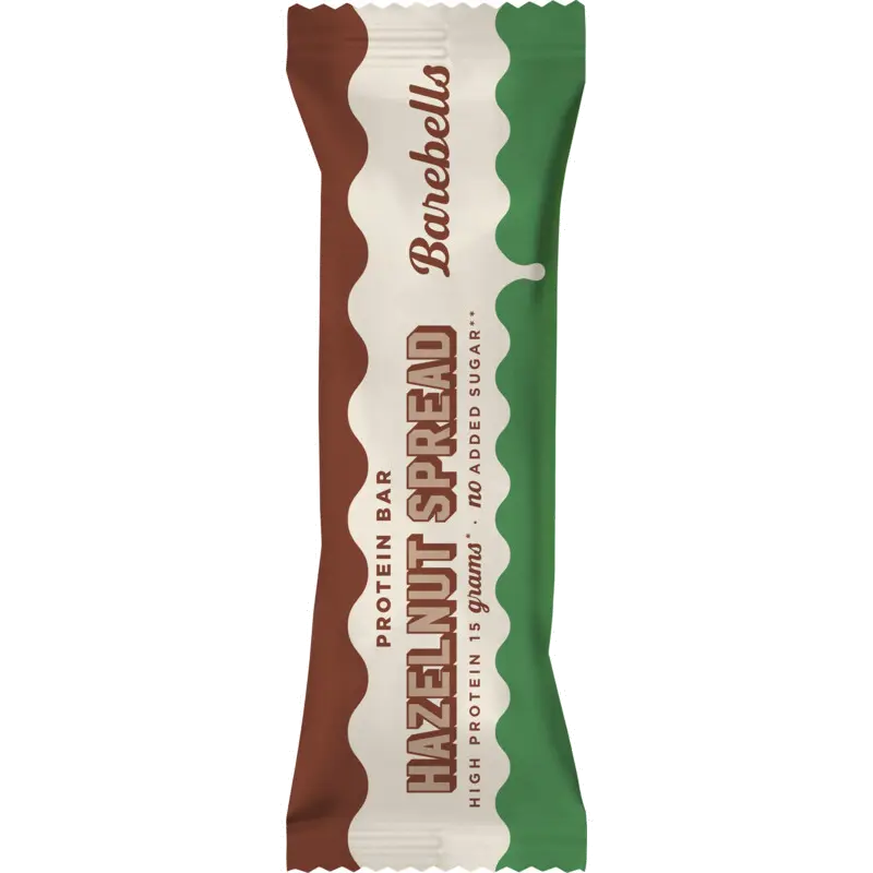 Protein bar hazelnut spread