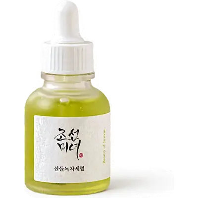 kalmerend serum: groene thee + panthenol groen 30 ml