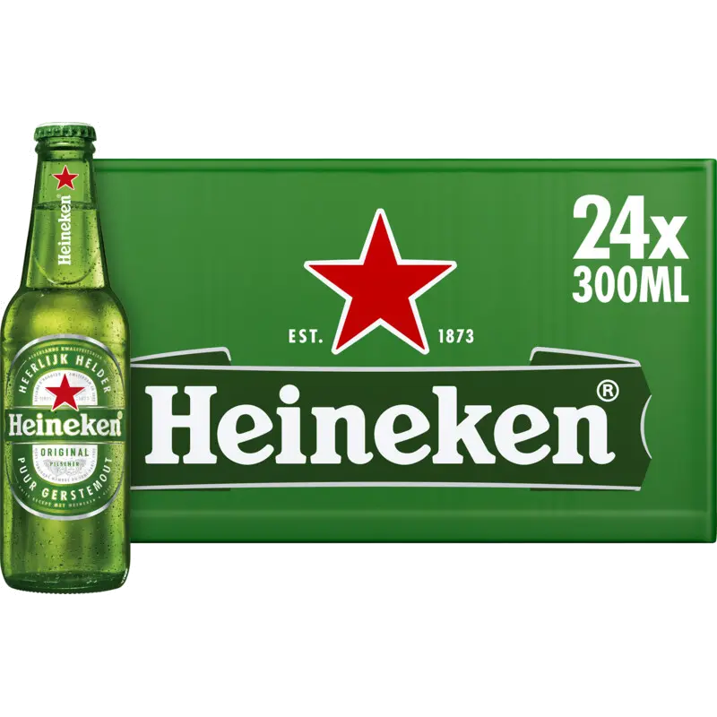 Premium pilsener bier fles