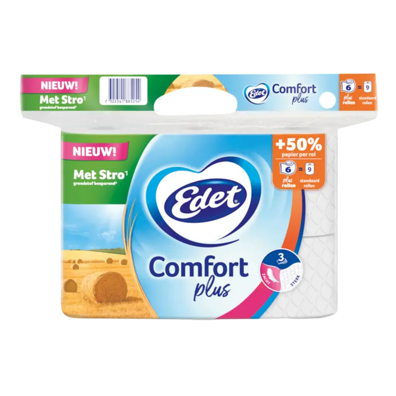 Comfort Plus Toiletpapier 3