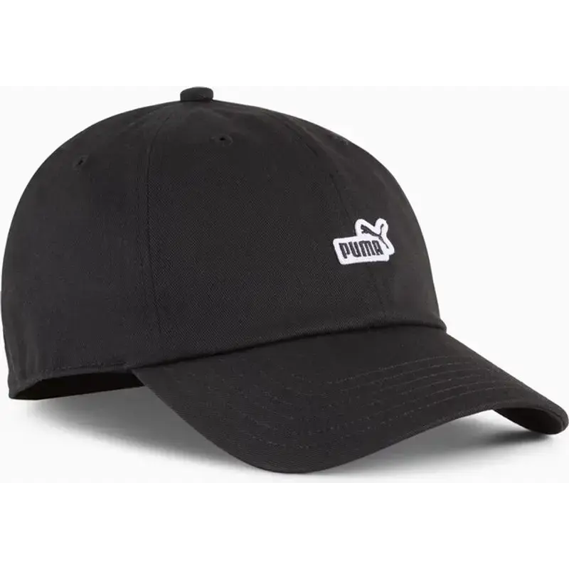 Essentials No. 1 Logo Patch Baseball Cap Zwart Unisex