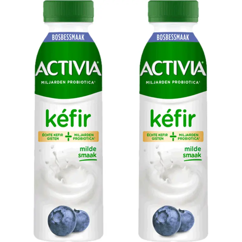Kefir bosbessmaak 2-pack