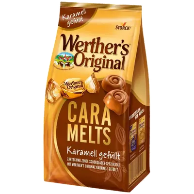 Caramelts Gevulde Karamel Toffees 153 gram