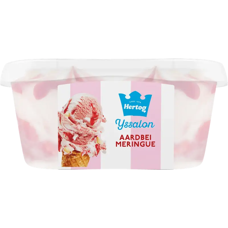 Aardbeien merengue