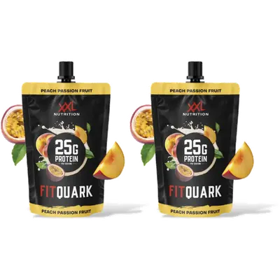 Fitquark peach passion 2-pack