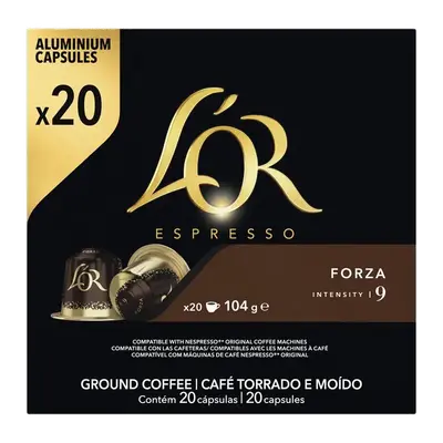 Espresso Forza Koffiecups Voordeelpak 20 stuks