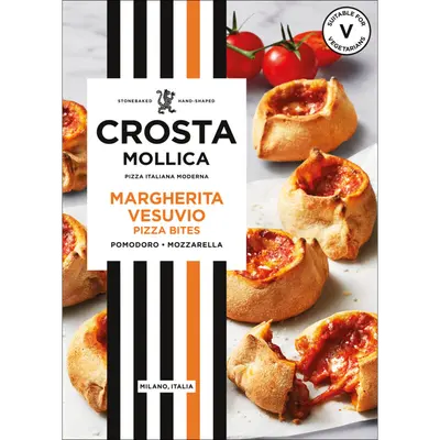 Pizza bites margherita vesuvio