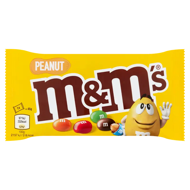 Melk chocolade pinda snack single