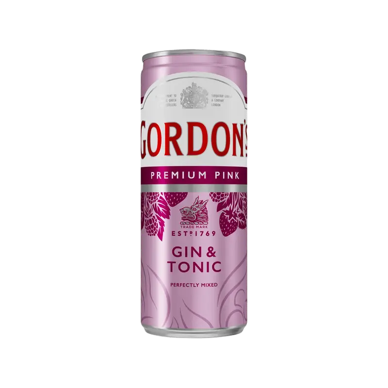 Pink gin & tonic