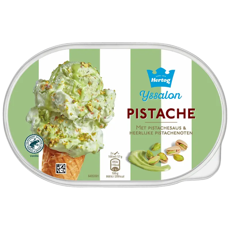 IJssalon IJs Pistache 825 ml