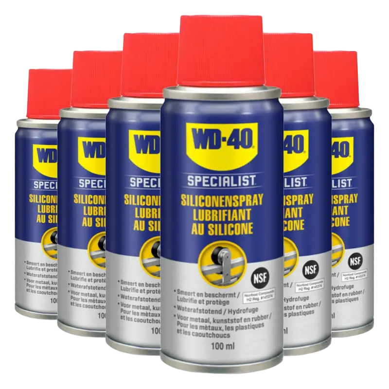 6x WD-40 Specialist® Siliconenspray