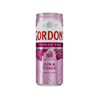Pink gin & tonic