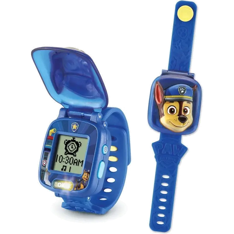 Paw Patrol Chase leerhorloge - 21 cm, blauw