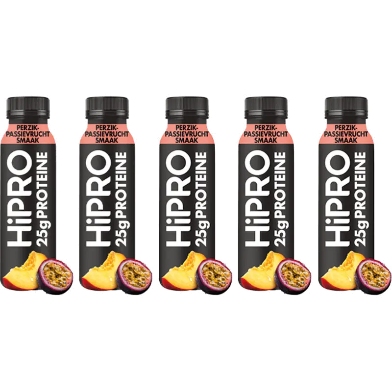 Protein drink perzik passievrucht 5-pack