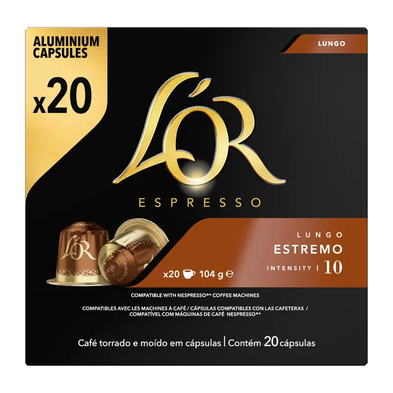 Lungo Estremo Koffiecups Voordeelpak