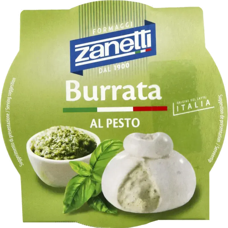 Burrata pesto