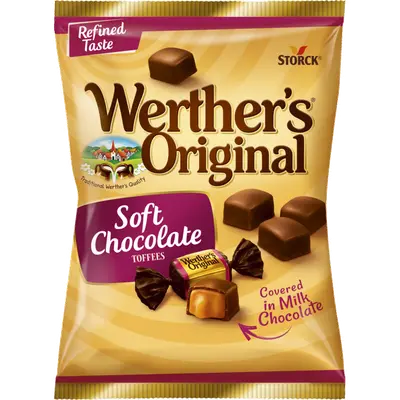 Soft chocolate caramel