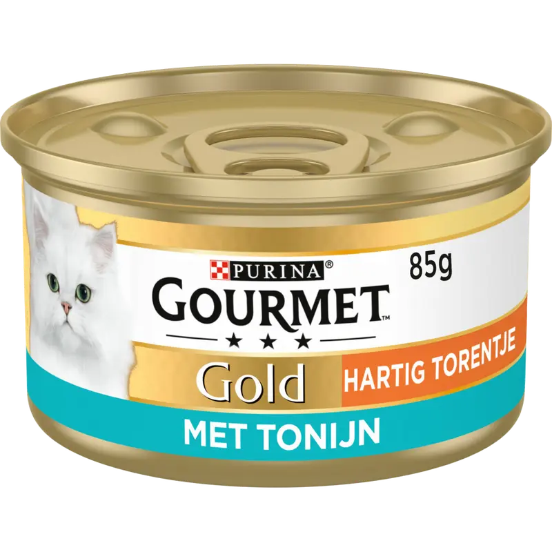 Gold kattenvoer blik tonijn 85 g
