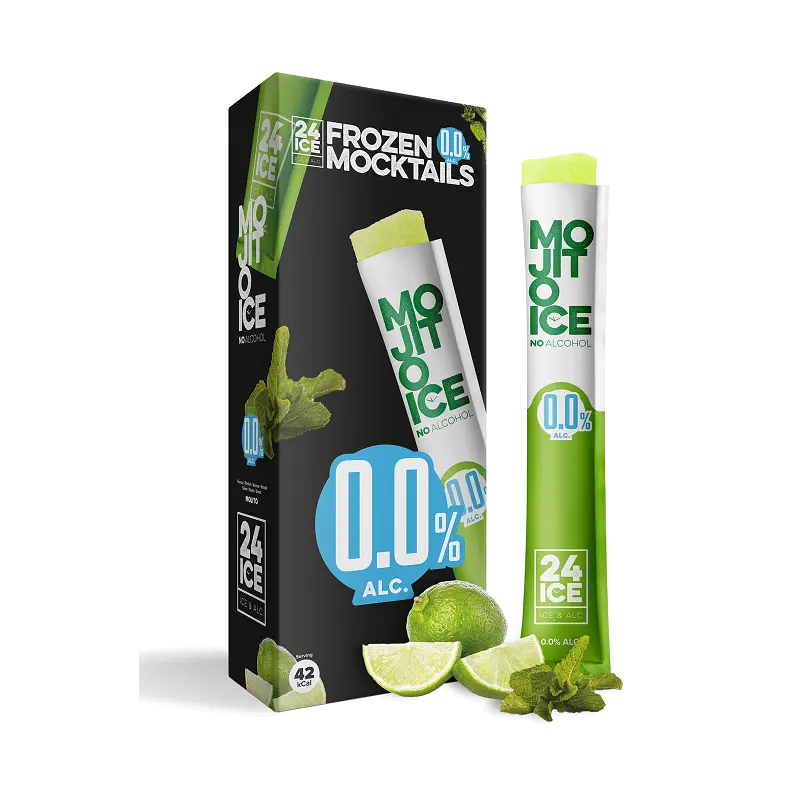 Mojito 0.0% ijs doos 5 stuks |